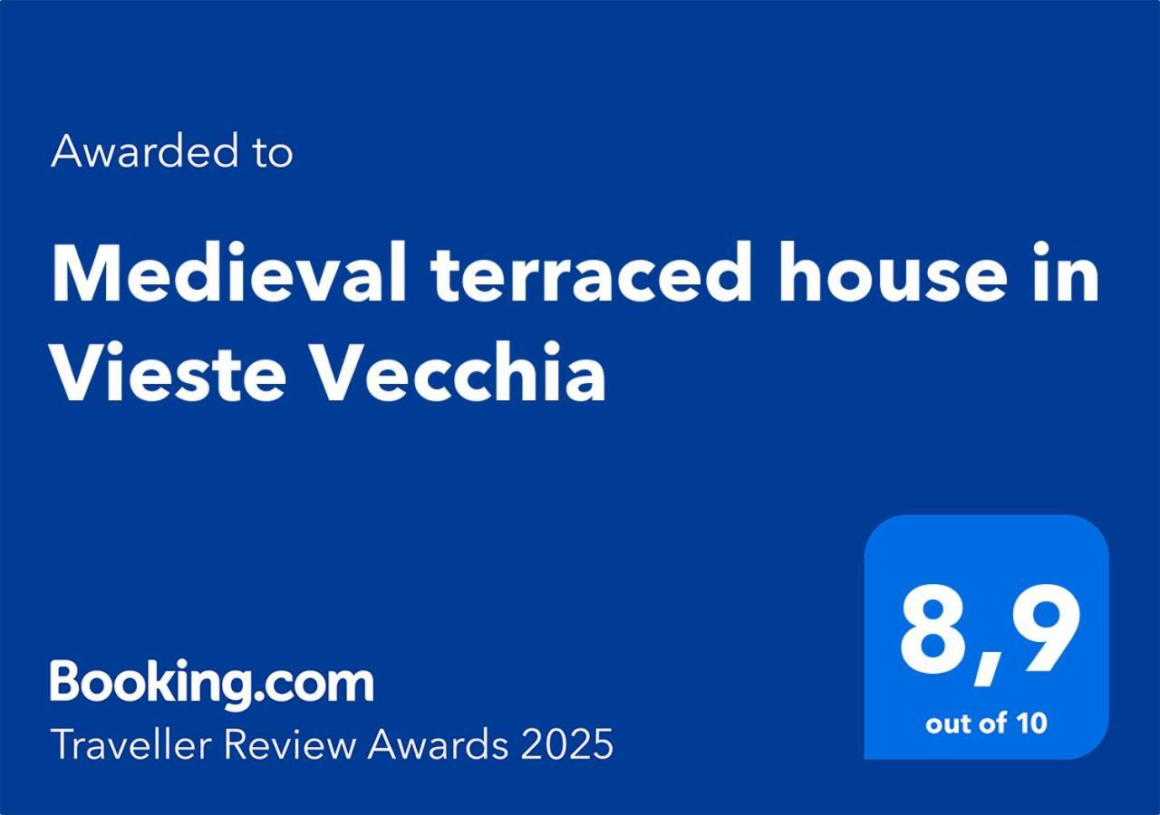 Medieval Terraced House In Vieste Vecchia المظهر الخارجي الصورة